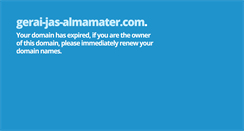 Desktop Screenshot of gerai-jas-almamater.com